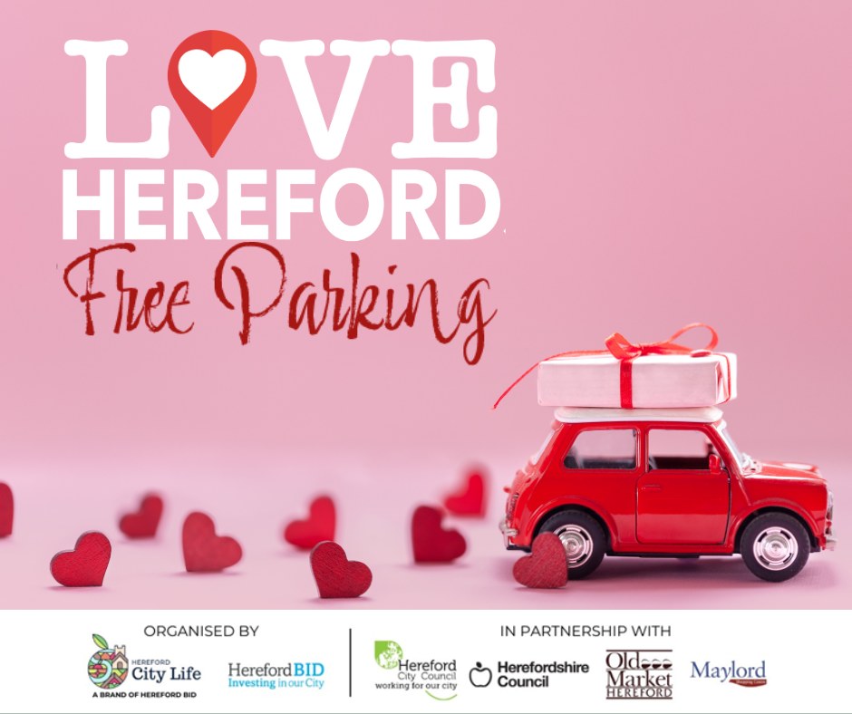 FREE PARKING IN HEREFORD