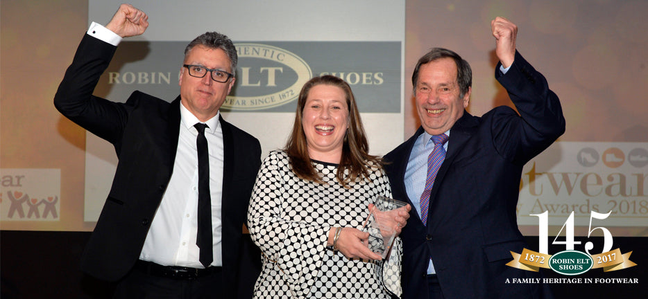 Robin Elt Shoes Scoop Prestigious Footwear Industry Award!