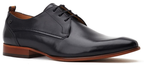 Base London Gambino Mens Leather Lace Up Derby Shoe