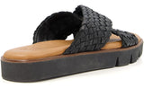 Dune Lexey Womens Leather Slide Sandal