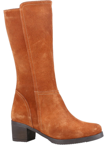 Riva Lucy Womens Suede Leather Knee Boot