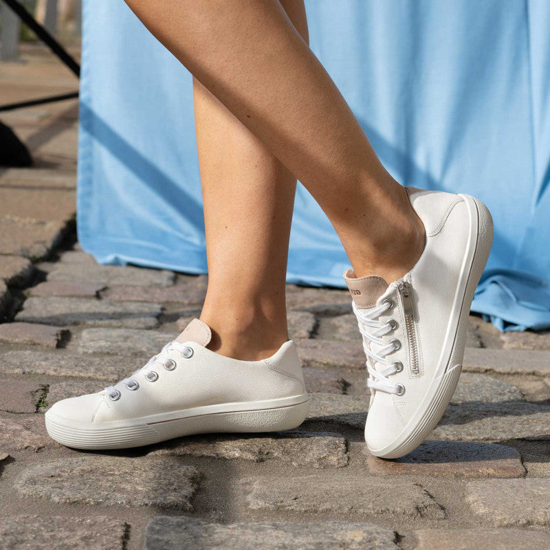 legero white sneaker womens ladies robin elt shoes