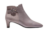 Cole Haan Womens Leather And Suede Sylvia Waterproof Ankle Boot