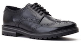Base London Gibbs Waxy Mens Leather Lace Up Brogue