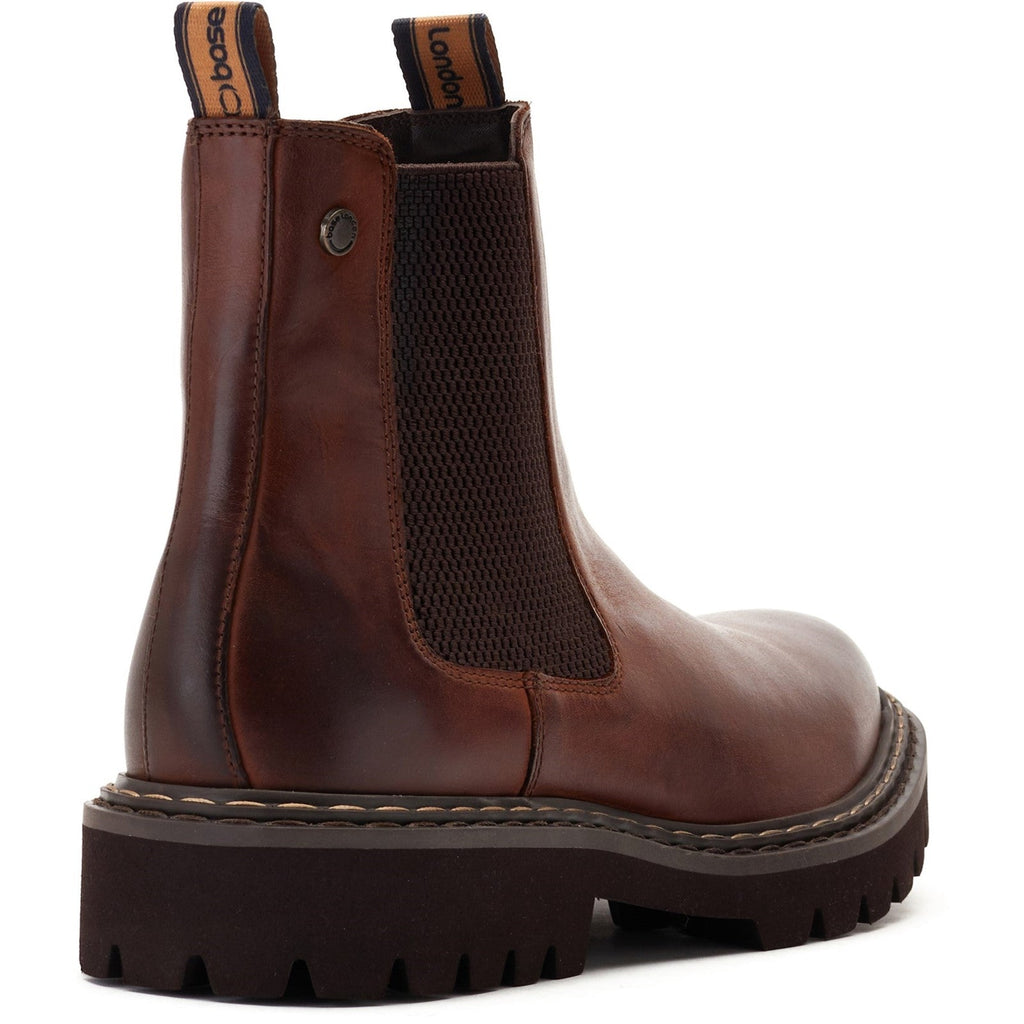 Base London Utah Mens Leather Chelsea Boot Robin Elt Shoes