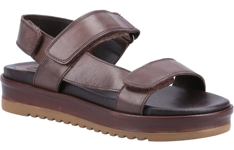 Cotswold Campden Womens Leather Touch-Fastening Sandal
