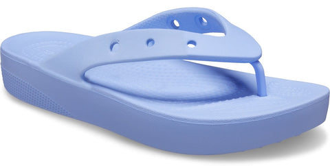 Crocs 207714 Womens Classic Platform Toe-Post Sandal