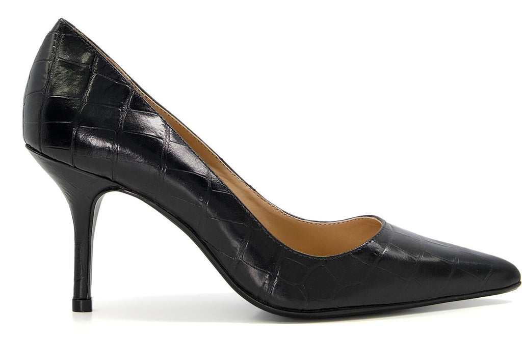 Dune Bold Womens Leather Court Shoe Robin Elt Shoes