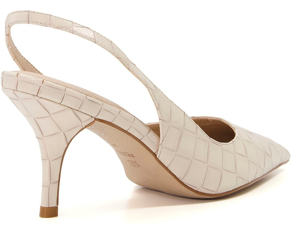 Dune Century Womens Leather Court Shoe Robin Elt Shoes