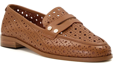 Dune Glimmered Womens Leather Loafer