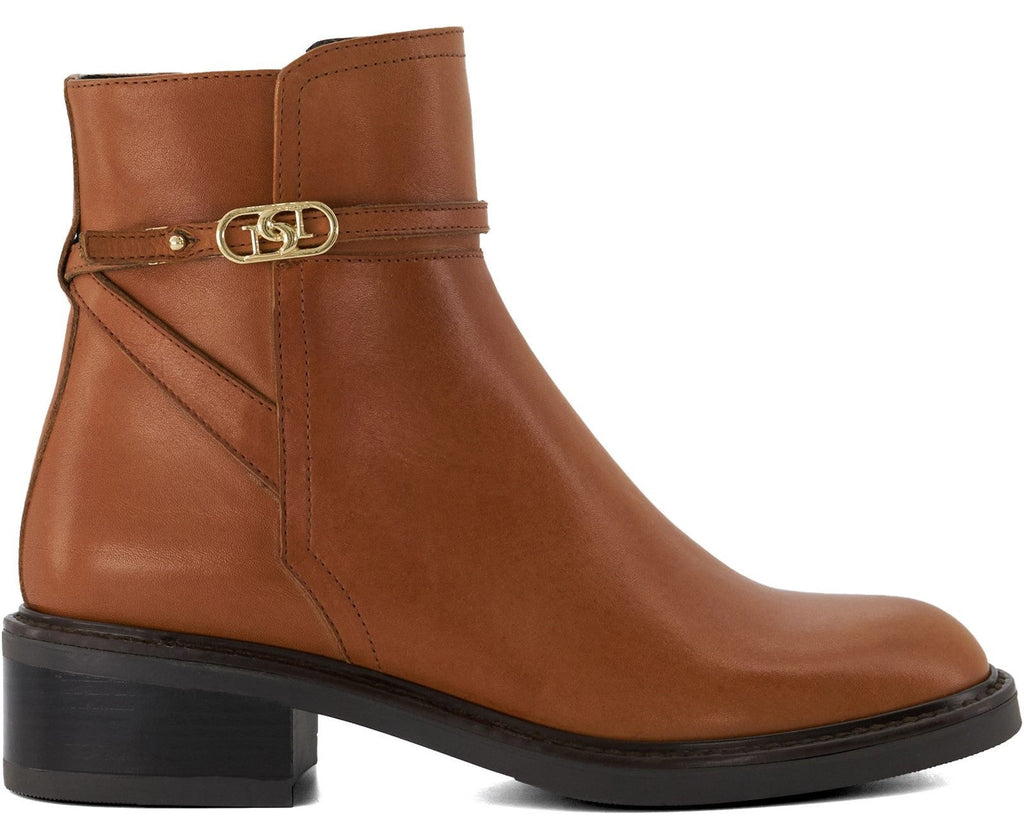 Dune Praising Womens Leather Ankle Boot Robin Elt Shoes