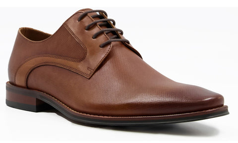 Dune Stoney Mens Leather Lace Up Derby Shoe