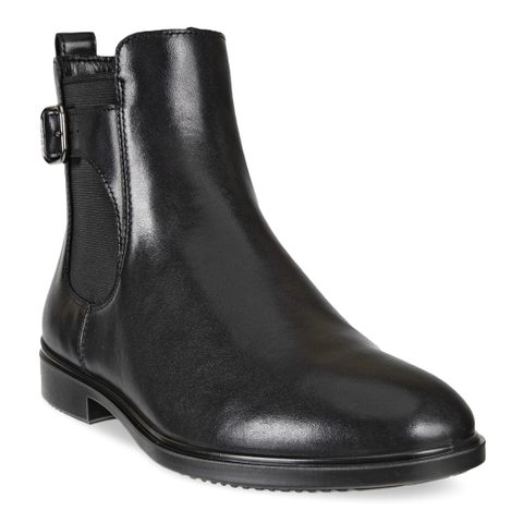 Ecco 209813-01001 Dress Classic 15 Womens Leather Chelsea Boot