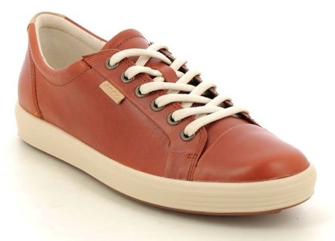 Ecco Soft 7 Womens Leather Lace Up Shoe 430003-01053