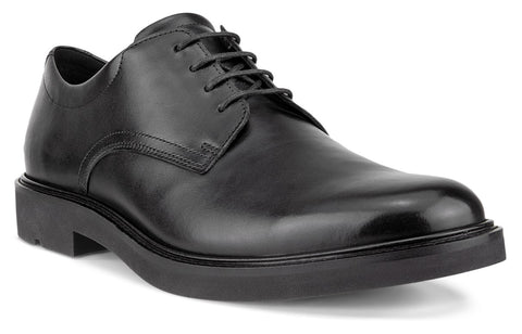ECCO 525604-01001 Metropole London Mens Leather Lace Up Derby Shoe