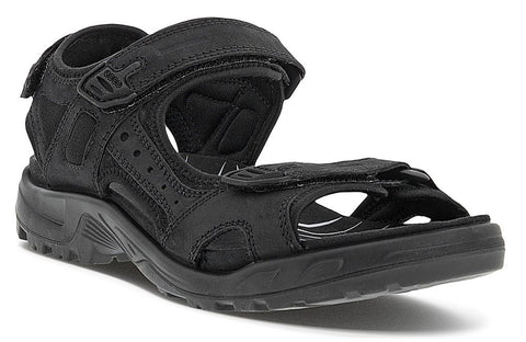 Ecco 822184-02001 Offroad Mens Leather Touch-Fastening Sandal
