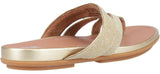 FitFlop Gracie Shimmerlux Womens Strappy Toe Post Sandal