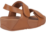 FitFlop Lulu Womens Leather Adjustable Back Sandals