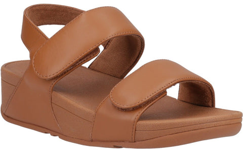 FitFlop Lulu Womens Leather Adjustable Back Sandals
