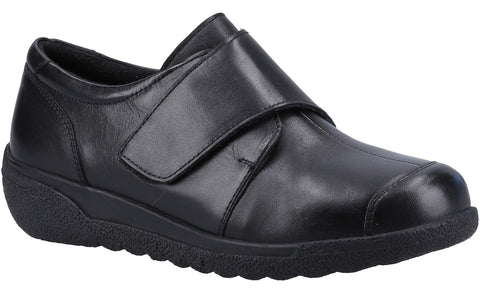 Fleet & Foster Herdwick Womens Leather Touch-Fastening Shoe