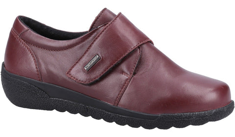 Fleet & Foster Herdwick Womens Leather Touch-Fastening Shoe