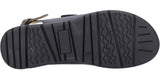 Fleet & Foster Kara Womens Leather Touch-Fastening Sandal