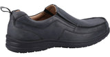 Fleet & Foster Paul Mens Leather Slip On Casual Shoe