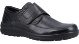 Fleet & Foster Polypay Mens Leather Touch-Fastening Casual Shoe