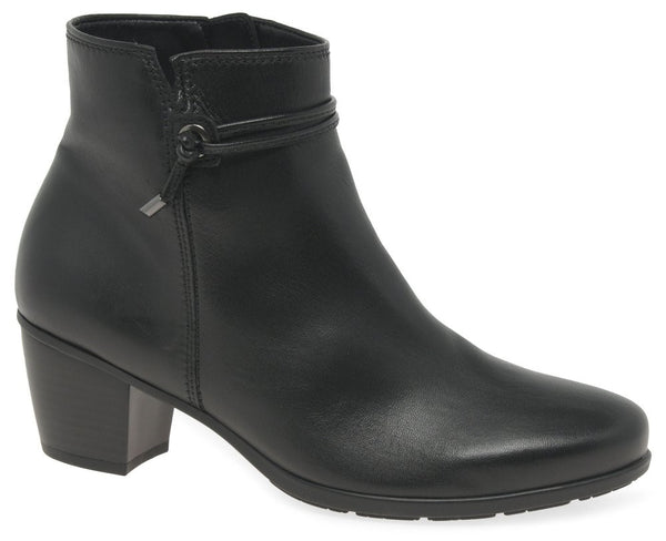Gabor Ela 35.522 Womens Leather Zip Fastening Ankle Boot