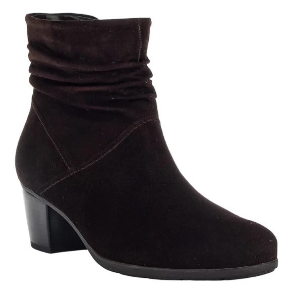 Gabor Emblem 35.527 Womens Suede Leather Ankle Boot