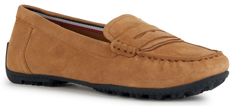 Geox D Kosmopolis Womens Leather Loafer