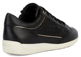 Geox D Myria A Womens Leather Lace Up Trainer