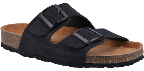 Hush Puppies Blaire Womens Leather Mule Sandal