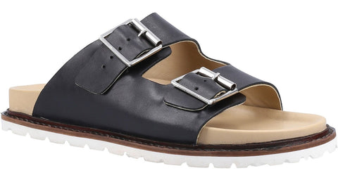 Hush Puppies Blakely Womens Leather Mule Sandal