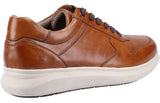Hush Puppies Braxton Mens Leather Lace Up Trainer