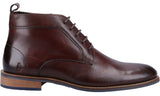 Hush Puppies Declan Mens Leather Lace Up Chukka Boot