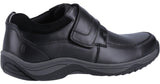 Hush Puppies Douglas Mens Leather Touch-Fastening Shoe