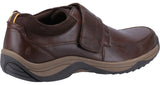 Hush Puppies Douglas Mens Leather Touch-Fastening Shoe