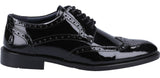 Hush Puppies Dustin Mens Leather Lace Up Brogue Shoe