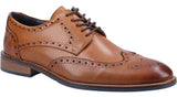 Hush Puppies Dustin Mens Leather Lace Up Brogue Shoe