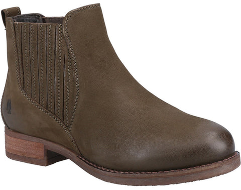 Hush Puppies Edith Womens Leather Chelsea Boot