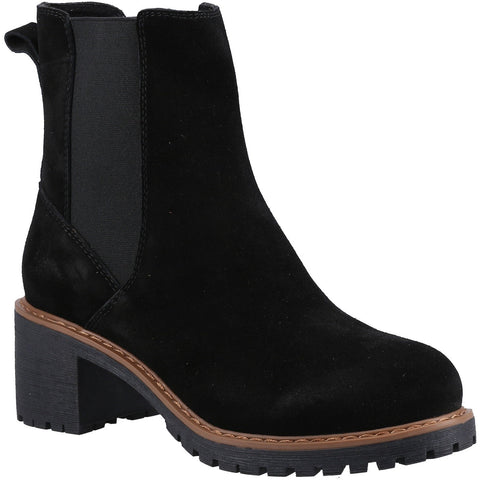 Hush Puppies Freda Womens Leather Chelsea Boot