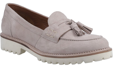 Hush Puppies Ginny Womens Suede Leather Loafer