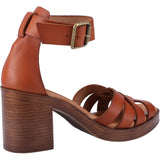 Hush Puppies Giselle Womens Buckle Fastening Leather Sandal