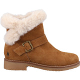 Hush Puppies Hannah Womens Suede Leather Ankle Boot