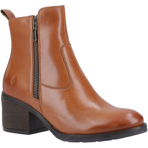 Hush Puppies Helena Womens Leather Ankle Boot