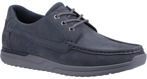 Hush Puppies Howard Mens Leather Lace Up Casual Shoe