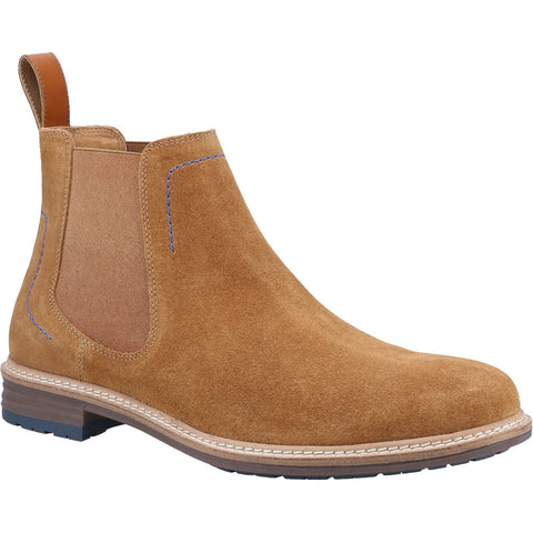 Hush Puppies Justin Mens Suede Leather Chelsea Boot