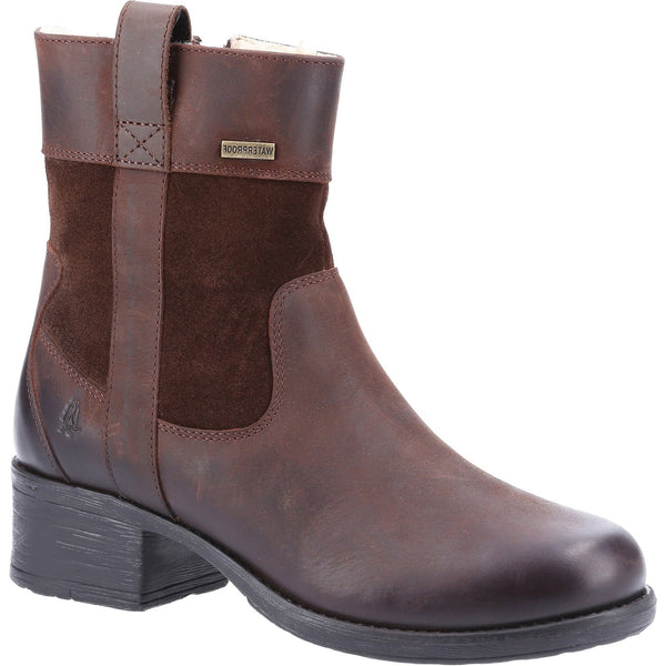 Hush Puppies Saskia Womens Waterproof Leather Boot Robin Elt Shoes