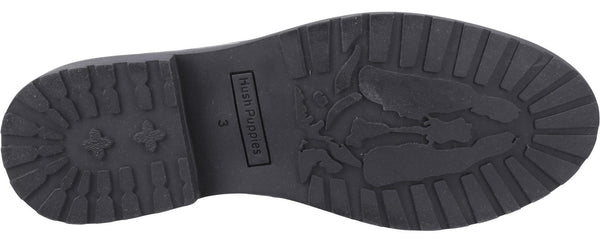 Hush Puppies Verity Leather Women's Tan Brogues Shoes